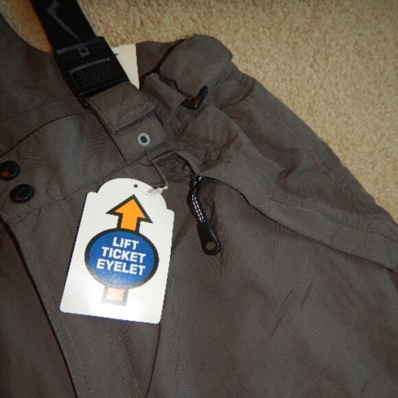 Men's Small Dark Green Ski Pants by Polar Edge - Picture 2 of 7